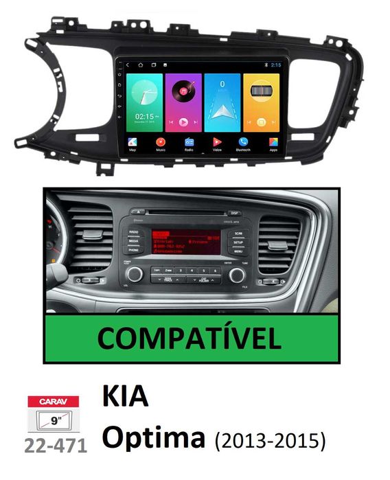 (NOVO) Rádio 2DIN • KIA Venga / Sportage / Optima • Android [4+32GB]
