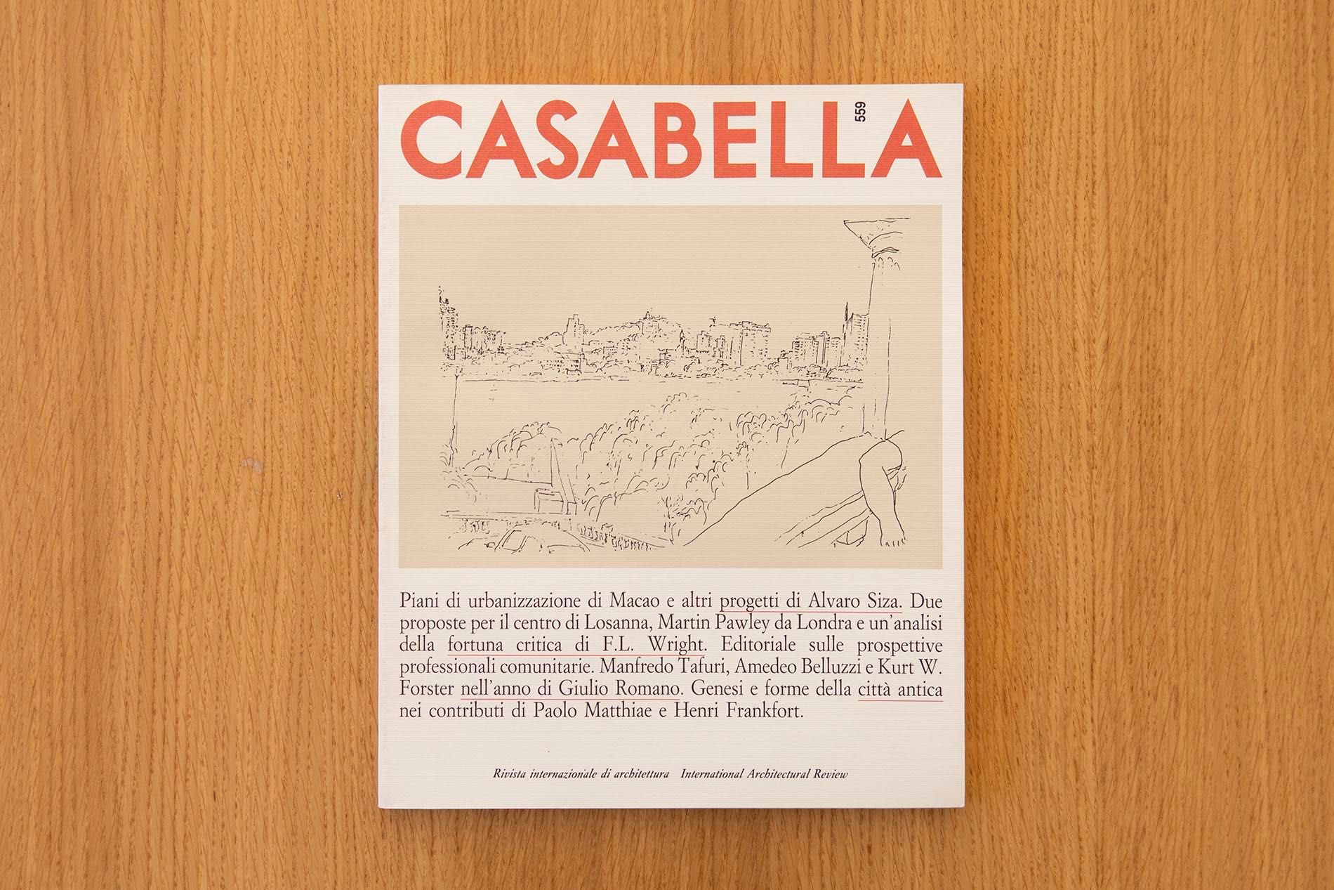 Casabella 559 - Álvaro Siza 1989