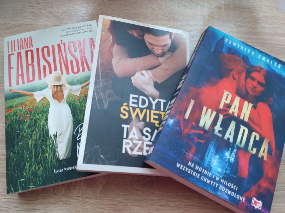 Zestaw książek obyczajowych / romans