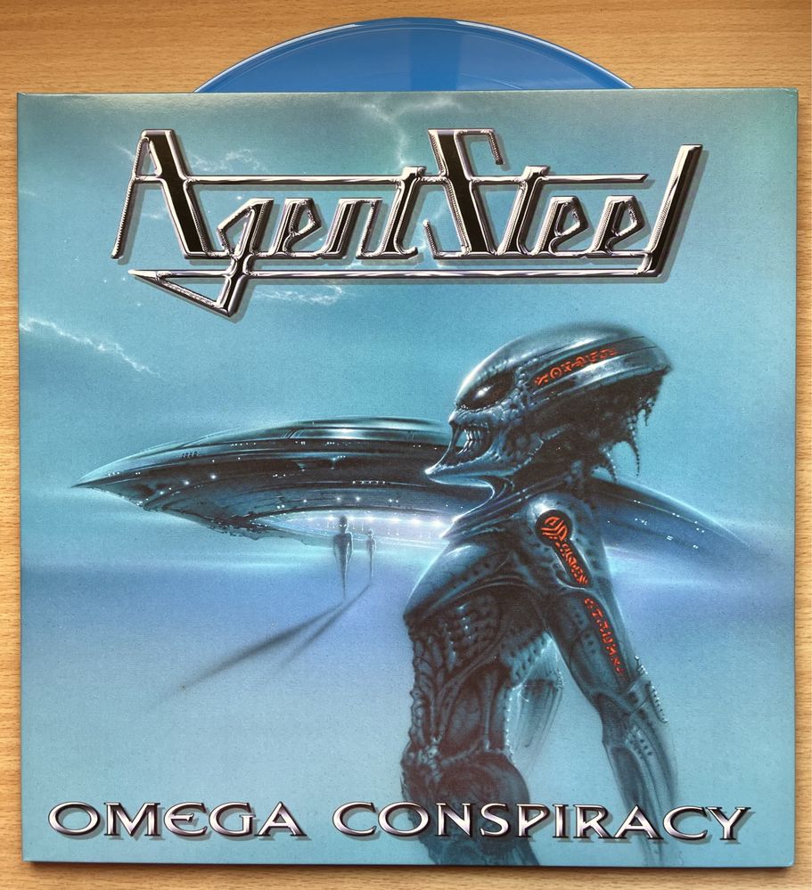 AGENT STEEL - Omega Conspiracy LP, MERCILESS - The Awakening LP e PD