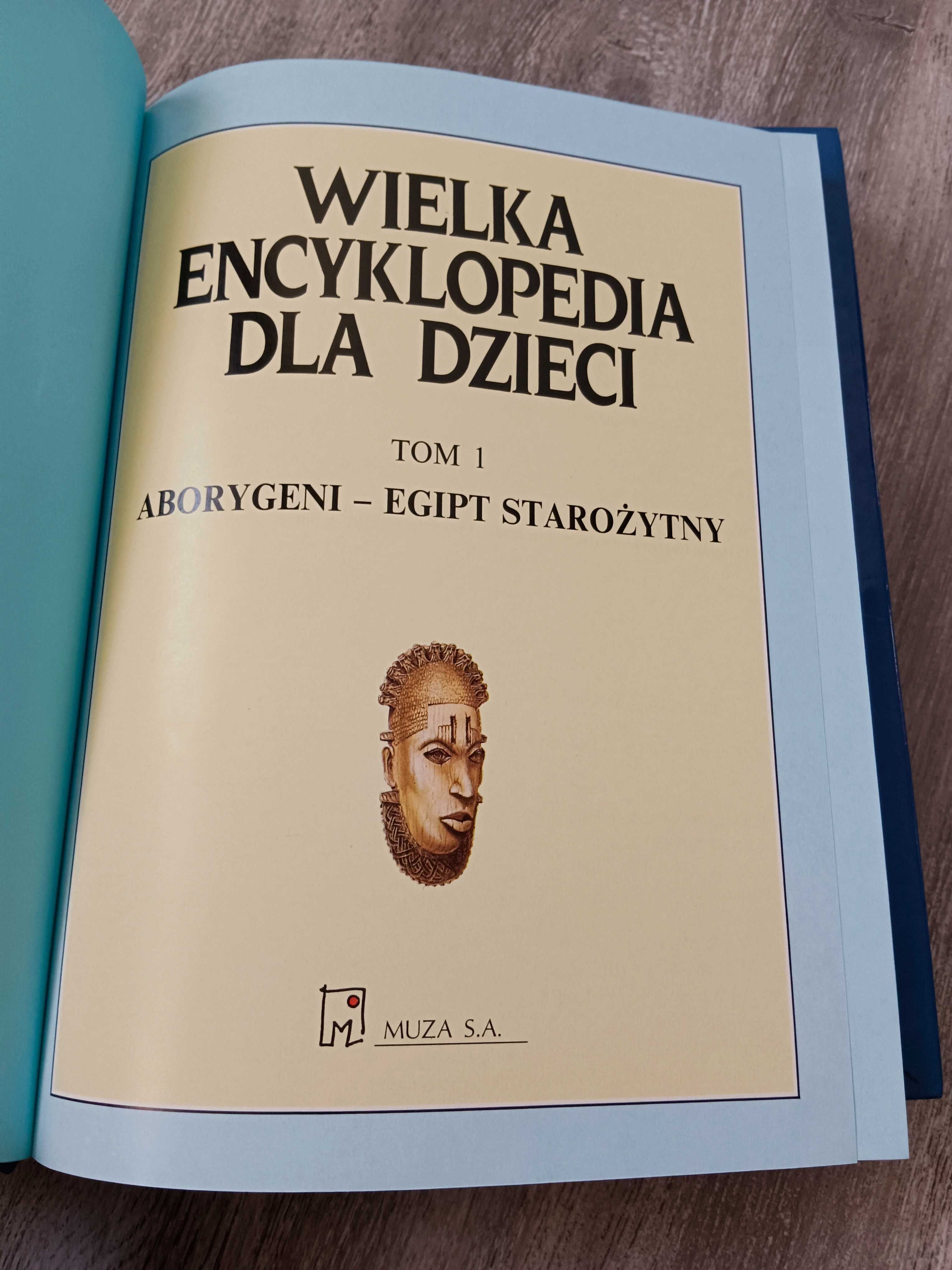 Książka, Wielka Encyklopedia dla dzieci tom 1-5