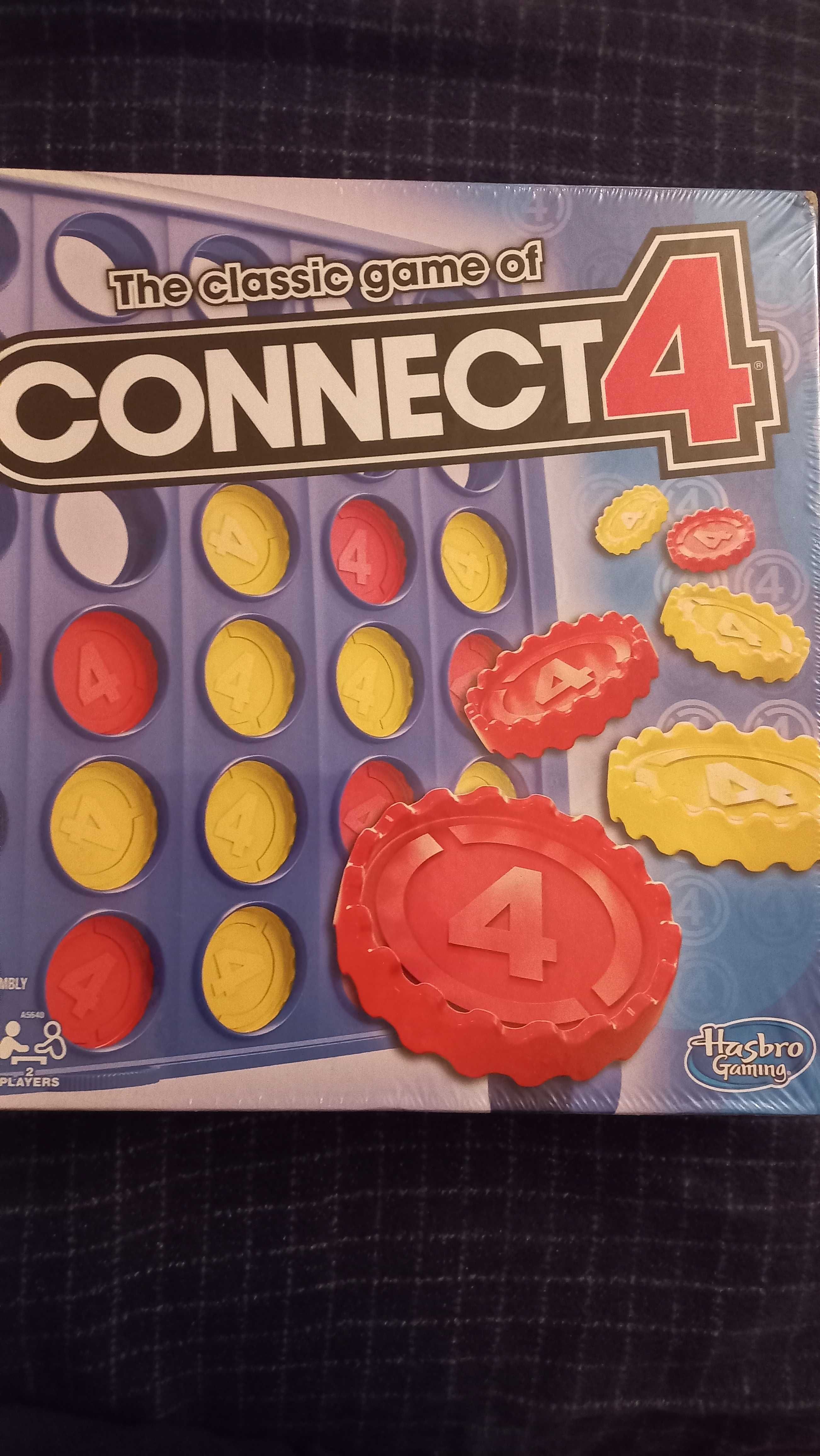 Gra Connect 4 orginalna USA Hasbro nowa