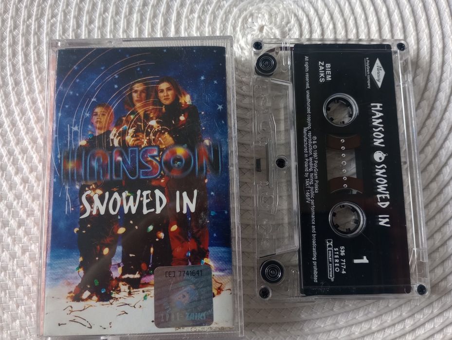 Hanson Snowed in kaseta plus tatuaż stan idealny