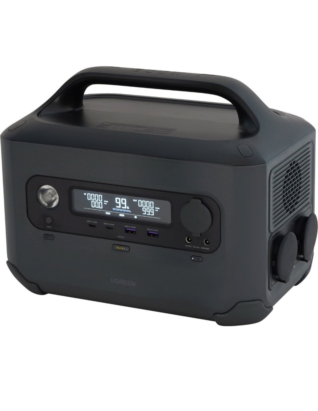 Зарядна станція Ugreen GS600 1200 600w(1200w)