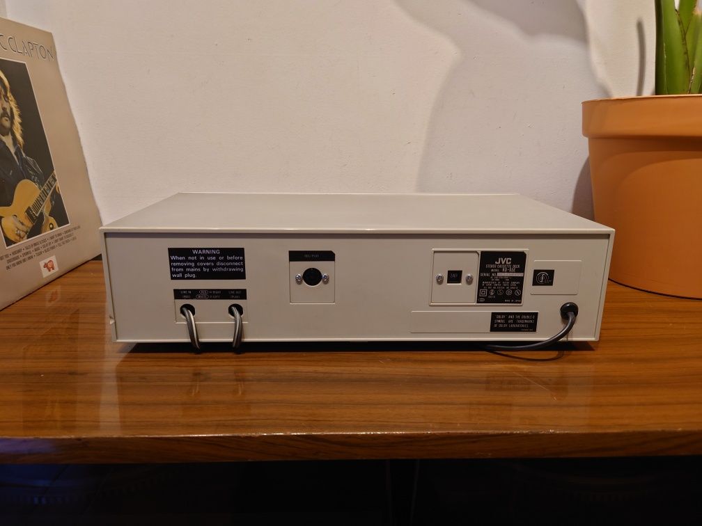 JVC KD-D3 magnetofon kasetowy, vintage lata 80te