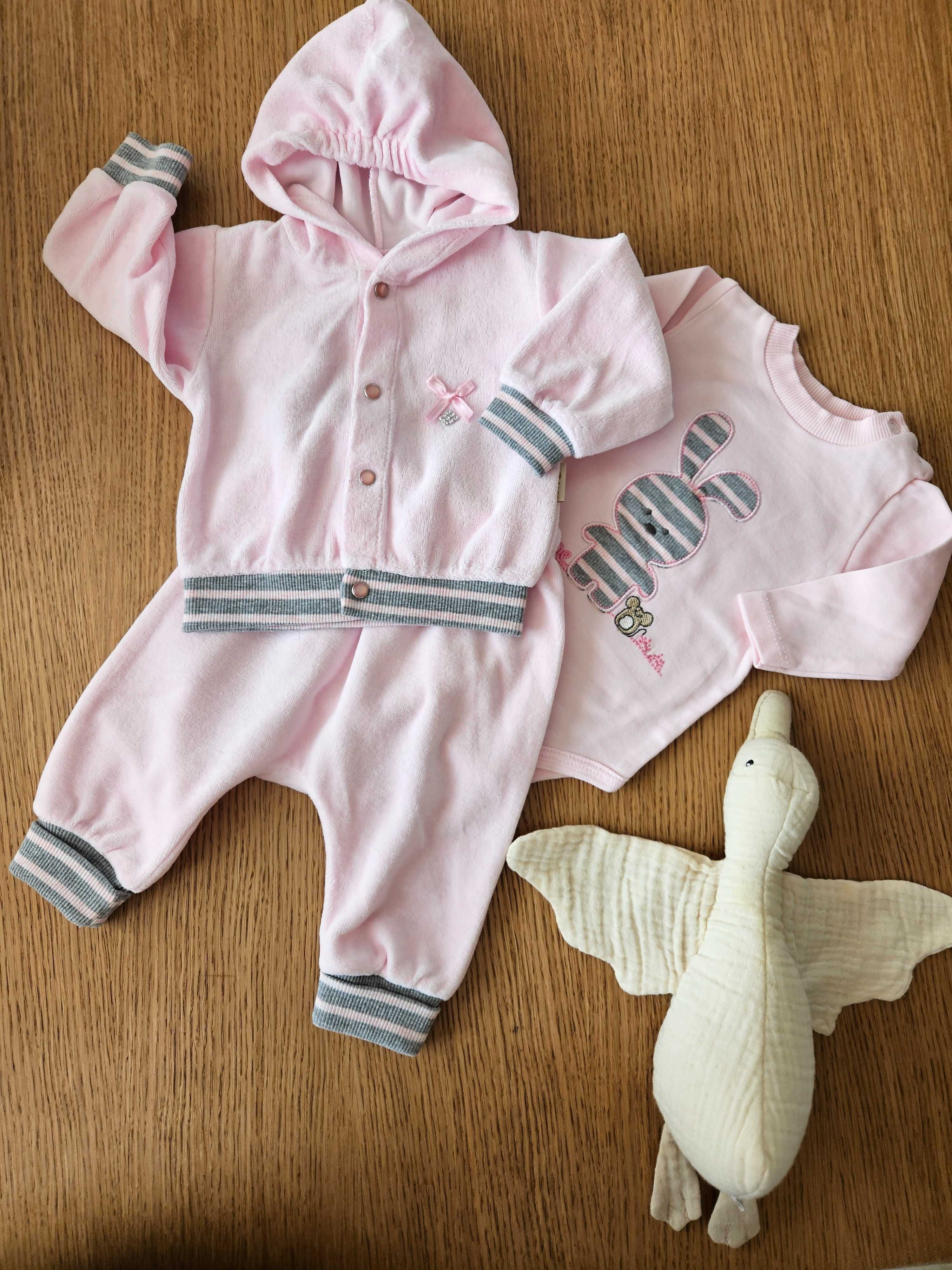 Zestaw dres i body komplet 56-62 cm jak nowy