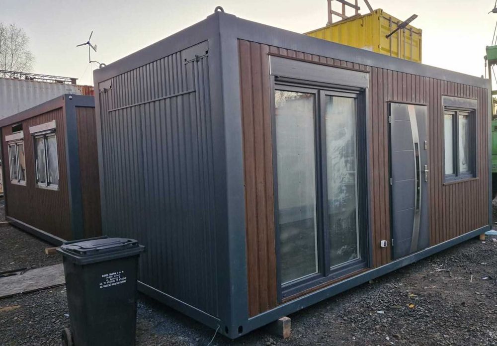 Kontener usługowy biurowy mieszkalny socjalny 16,15 m2 6x3m