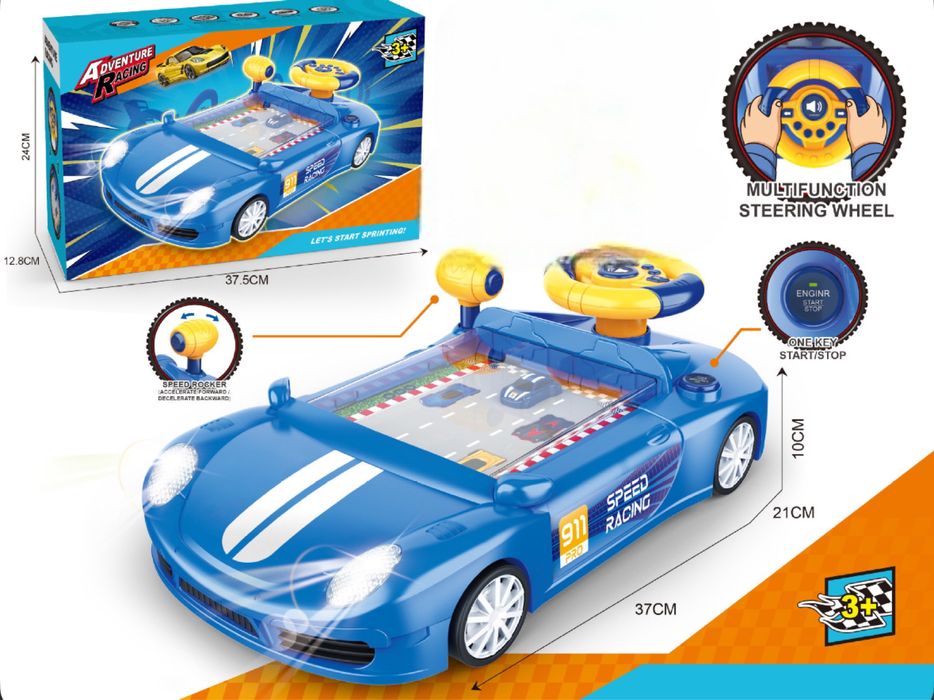 Автотренажер,підвічування фар,звуки на англійська та російська мова