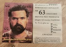 Oryginalna ulotka Polskiej Partii Przyjaciół Piwa z 1991 roku.

Przeds