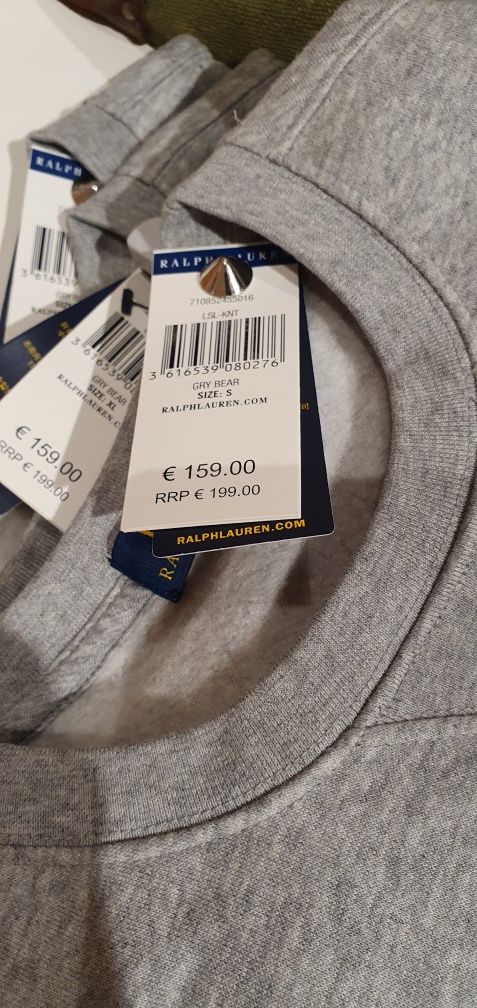 OKAZJA!!! Polo Ralph lauren męska bluza roz S