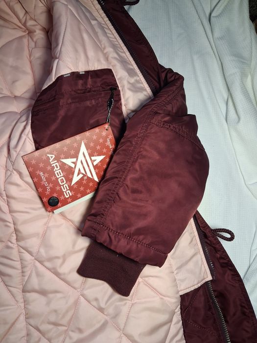 Зимова Парка Airboss N-7b Eileen Бордова жіноча куртка пуховік