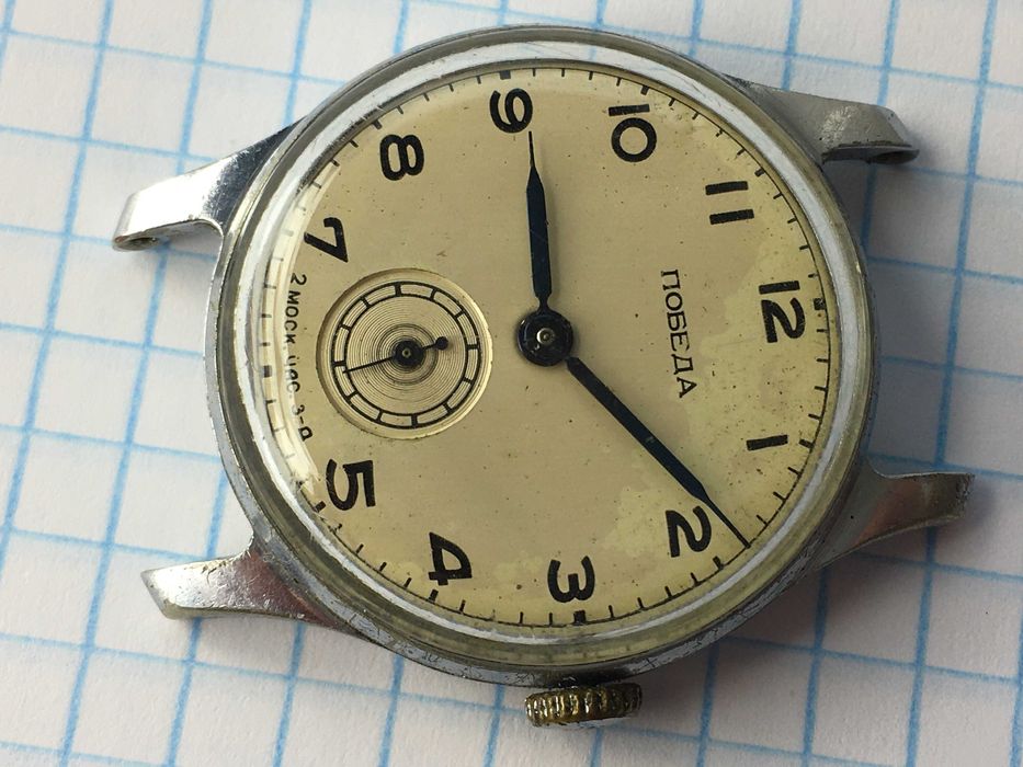 Часы механические Победа 2 мчз СССР на ходу