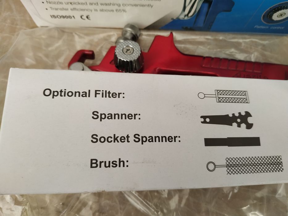 Краскопульт auarita hvlp h-827