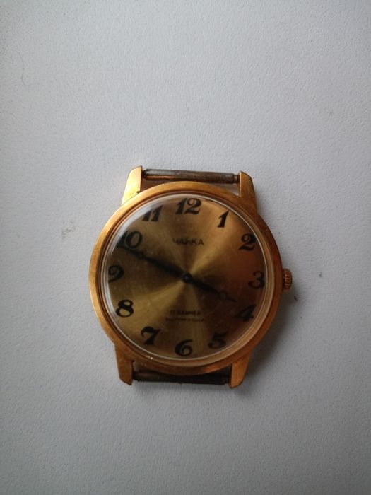 Позолоченные часы* Чайка * AU 10