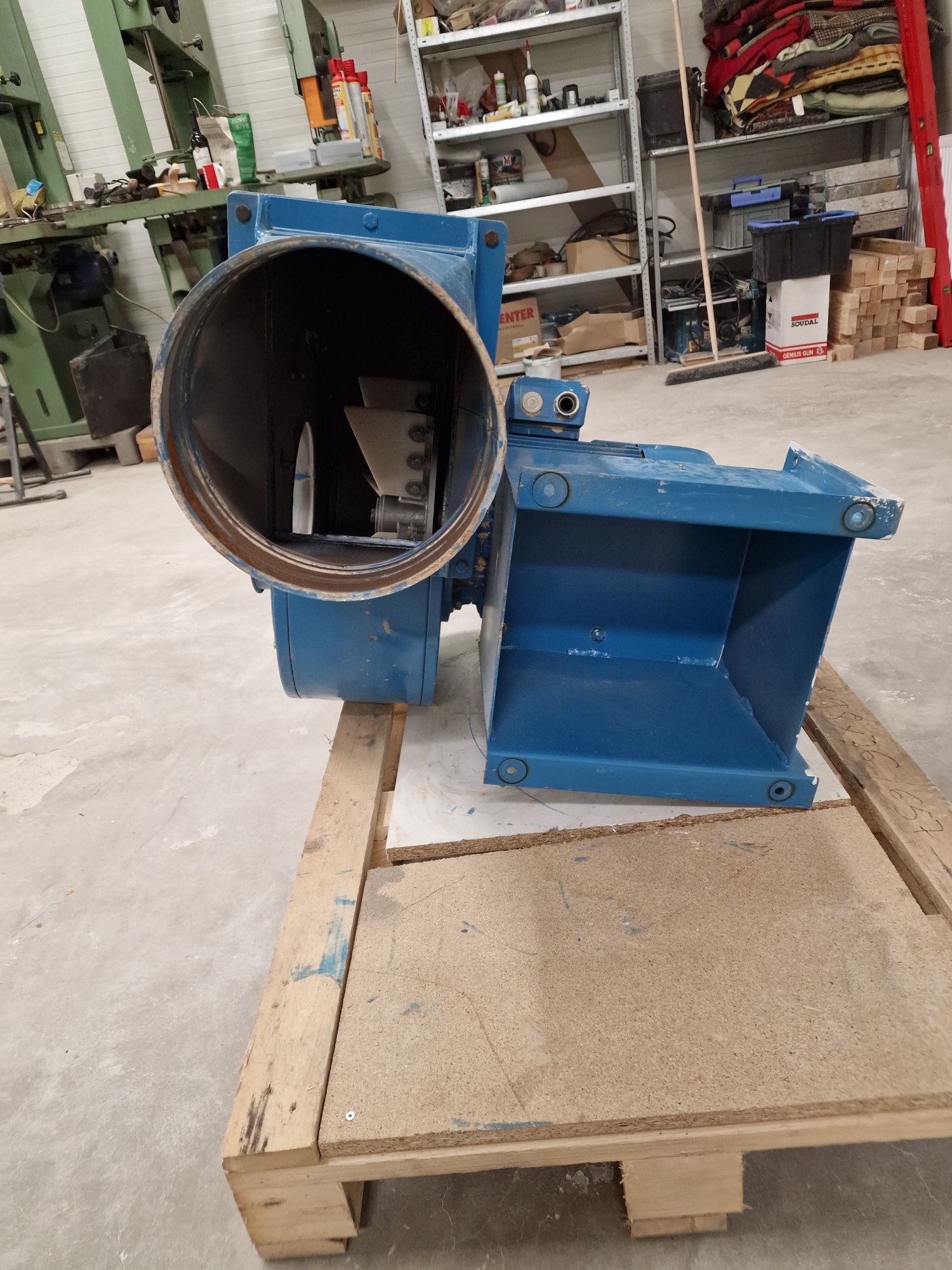 Wentylator do trocin Hocker Polytechnik 5,5kw odciąg dmuchawa