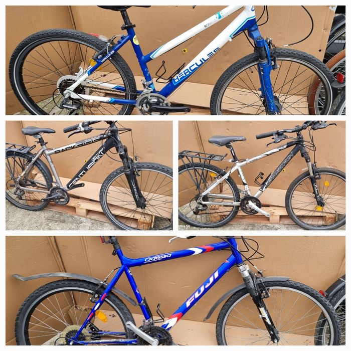 Велосипеди б.у опт гірські та дорожні/планетарні втулки дешево