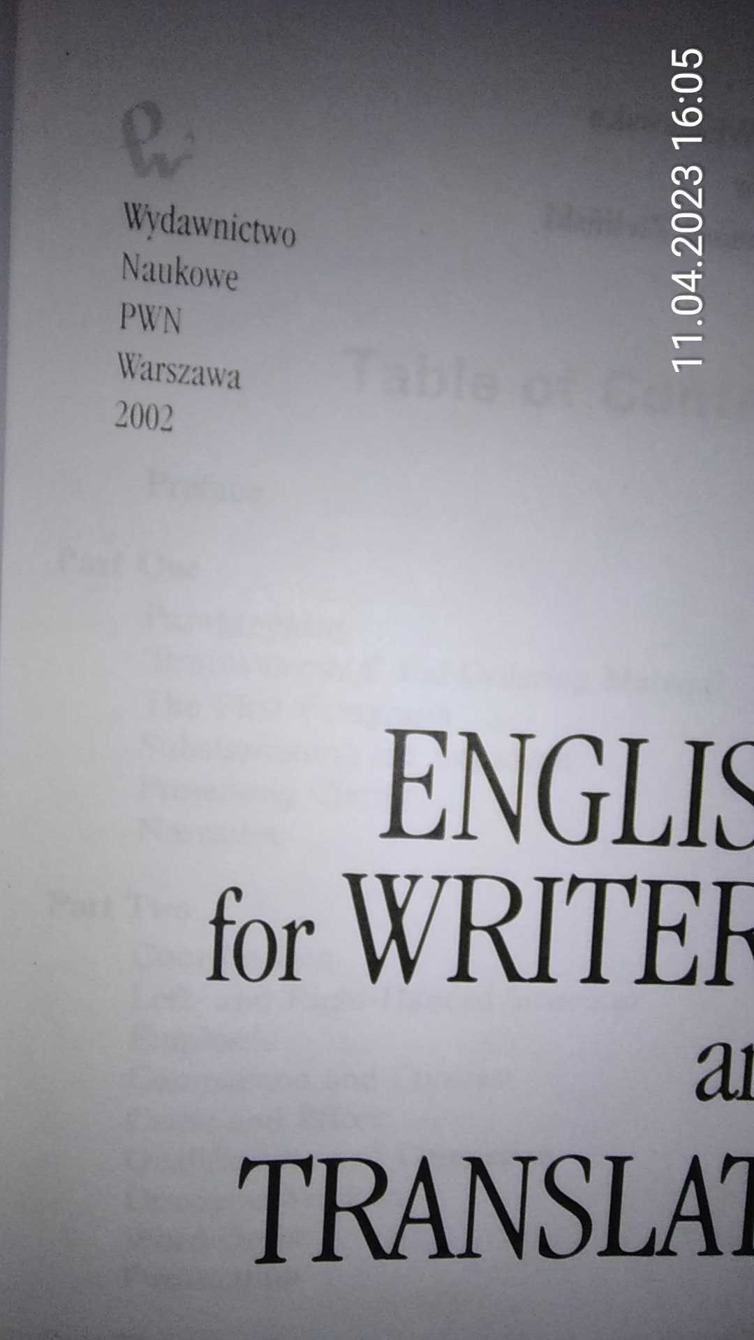 English for writers and translators PWN Robin Macpherson
