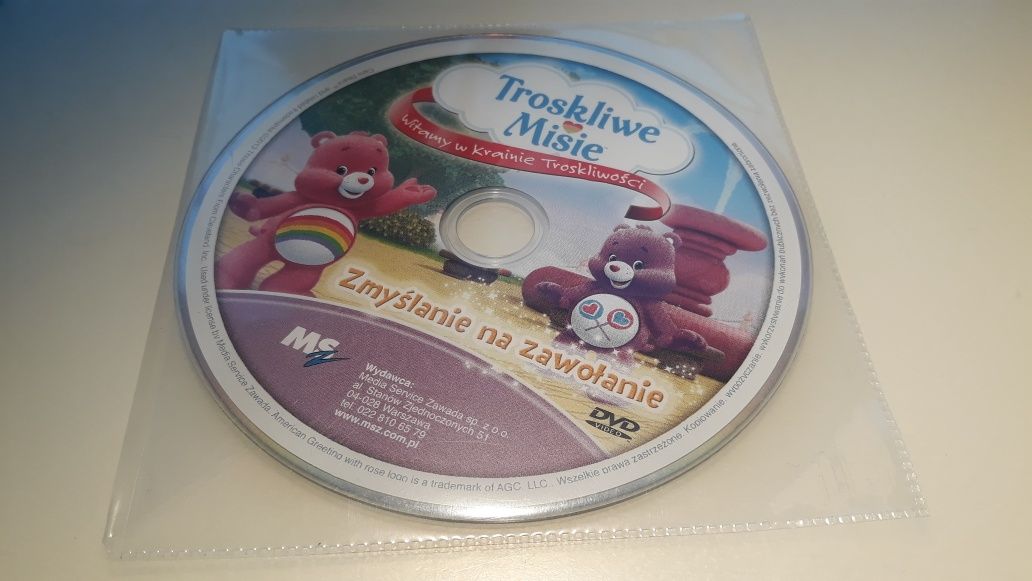 DVD Troskliwe Misie - Witamy w Krainie Troskliwości, bajka dla dzieci