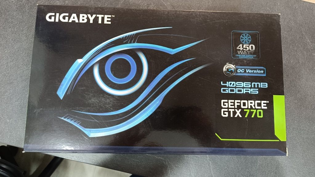 Gigabyte GeForce GTX 770,4gb GDDR5 (256bit)