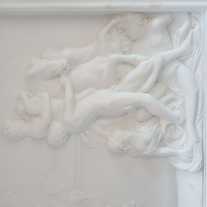 Mesa de Mármore " O rapto das Sabinas"