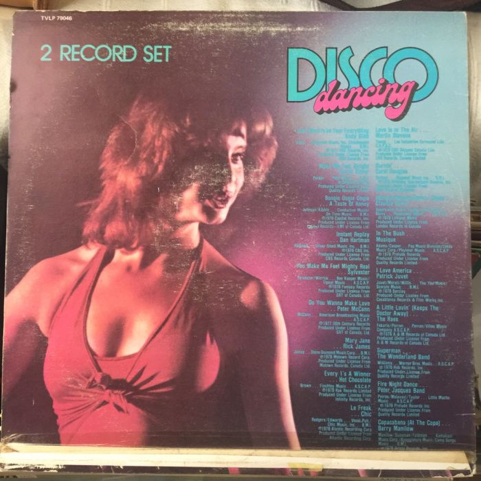 Vinil Disco Dancing 1978