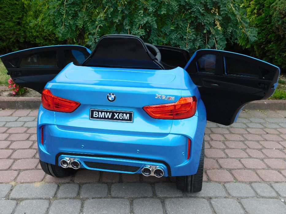 JAREX Samochód elektryczny na akumulator-=model..BMW X6 M LAKIER