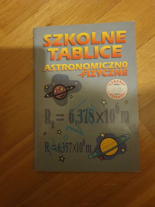 Szkolne tablice astronomiczno fizyczne  Maciej Zaręba