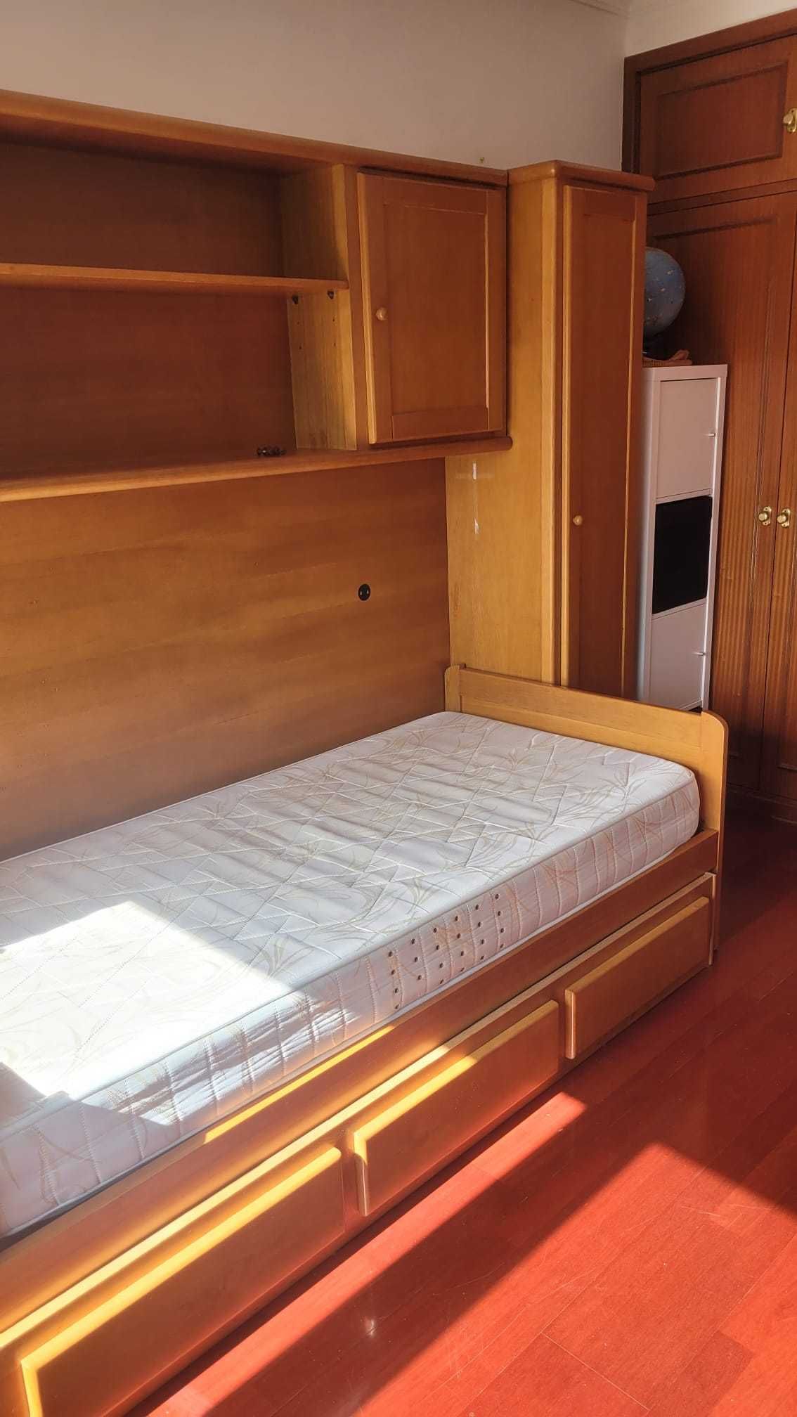 Cama Solteiro Estudio Cerne