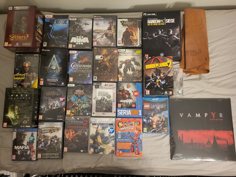 Gry PC Nowe w Folii i Nowe Nieużywane 3 Zdjęcia