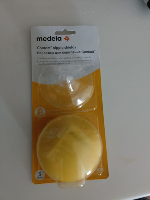 Накладка для кормления на сосок S размер 16мм medela