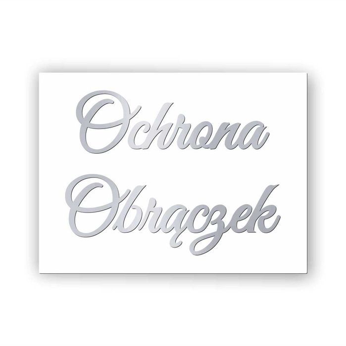 Ochrona Obrączek - Tablica weselna 30x20cm
