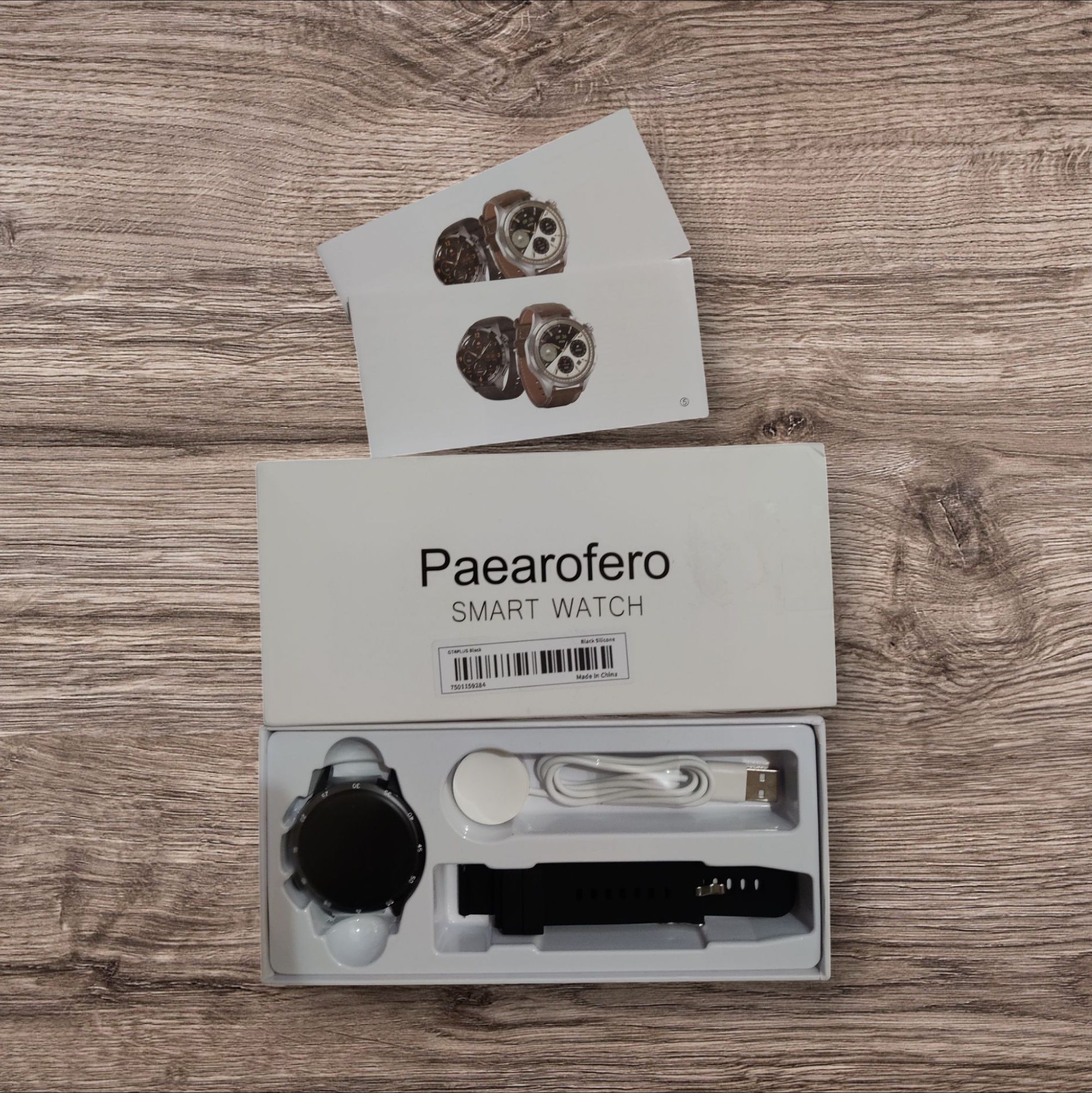 Смарт часы Paearofero умные часы Bluetooth годинник новий для android