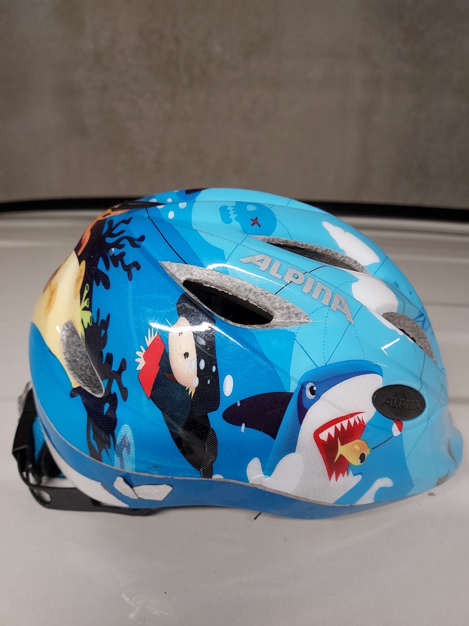 Kask rowerowy dla dziecka alpina