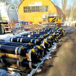 Гідроциліндр підйому кузова HYVA UMB 129-5-1280-K192-45-1/2"-HC
