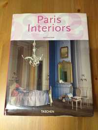 Livro Taschen,Paris interiors,texto em português,espanhol,italiano