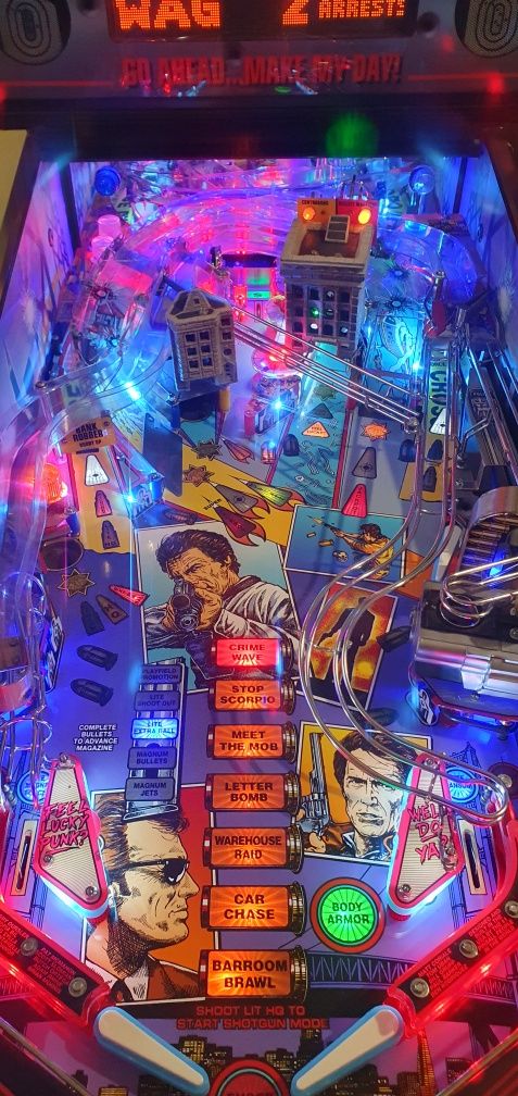Fliper Flipper Pinball   DIRTY HARRY Williams.