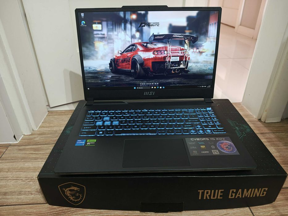 GAMINGOWY MSI CYBORG 15.6"i5 12GEN 12x4.40Ghz,16GB,RTX4060-8GB/GW2026