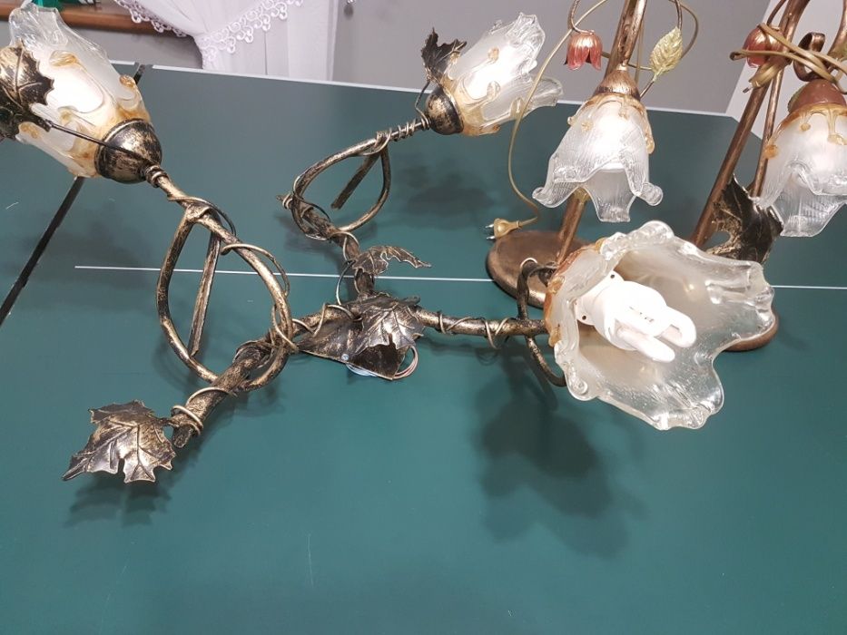 Żyrandol  + 2 lampki nocne