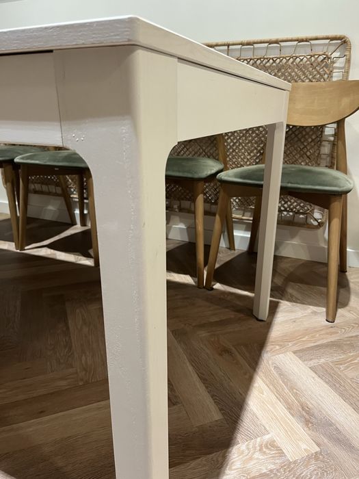 Stol rozkladany Ekedalen 180-240 bialy