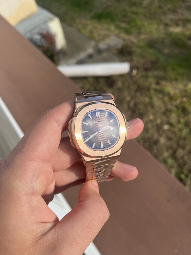 Nowy Zegarek Seiko Mod Nautilus