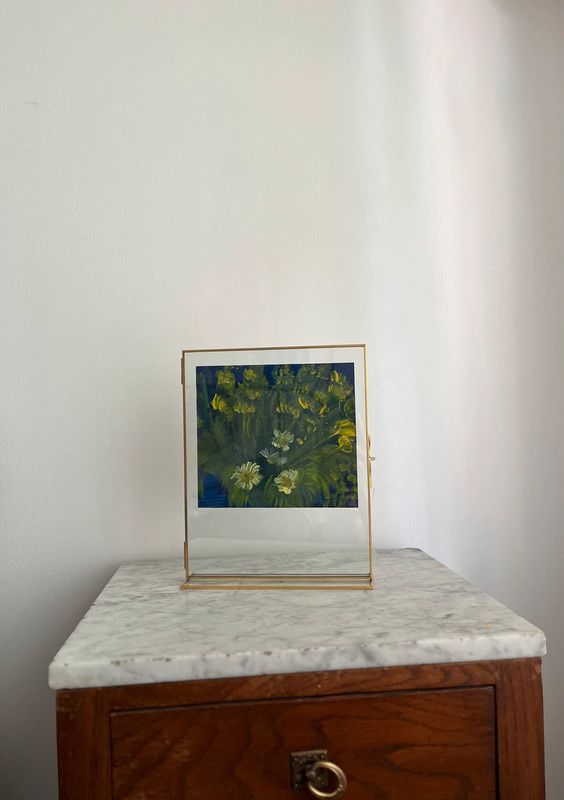 Obraz malarstwo martwa natura kwiaty zara home boho etro etno marant