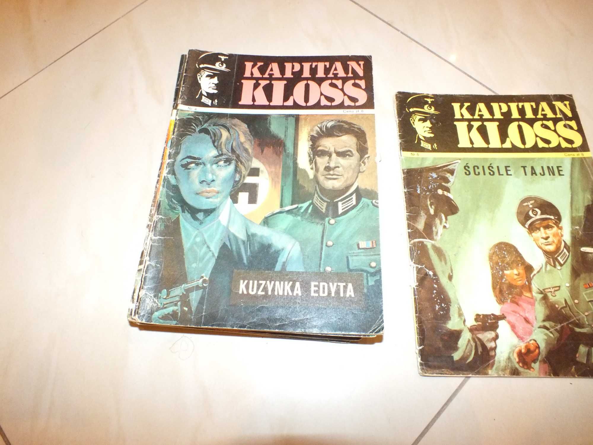 Komiks KAPITAN KLOSS wydanie 1 wyd. sport i turystyka dystrybucja RUCH