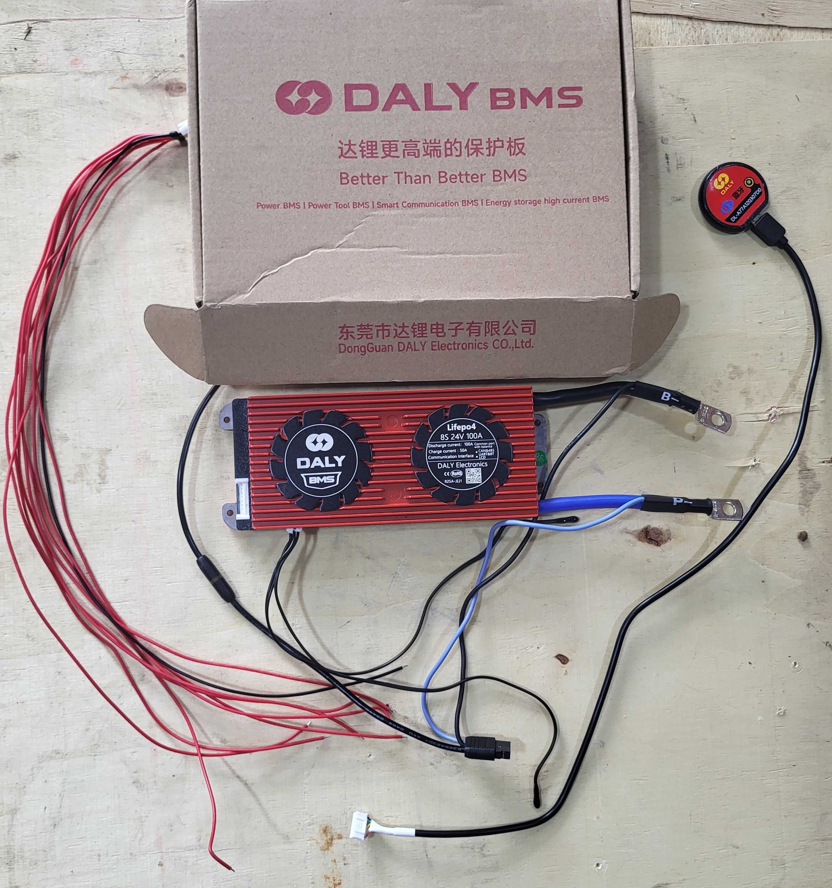 BMS DALY 8S 24V z Bluetooth