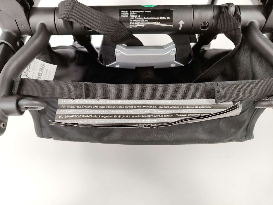 Wózek spacerowy Bumprider Connect 3 – czarny, lekki