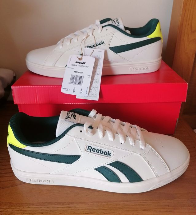 Reebok 43 - Novas, com etiqueta. Na caixa