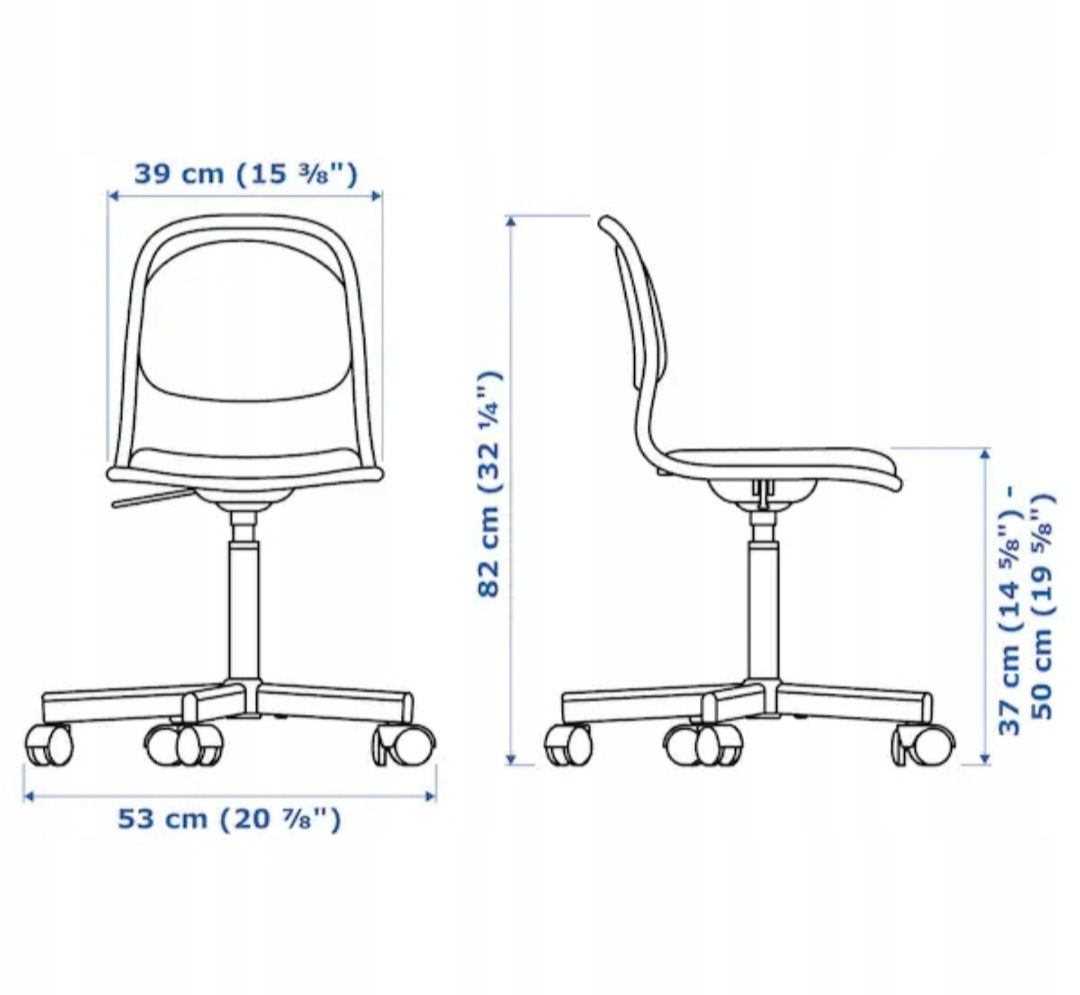 Krzesło biurkowe Ikea