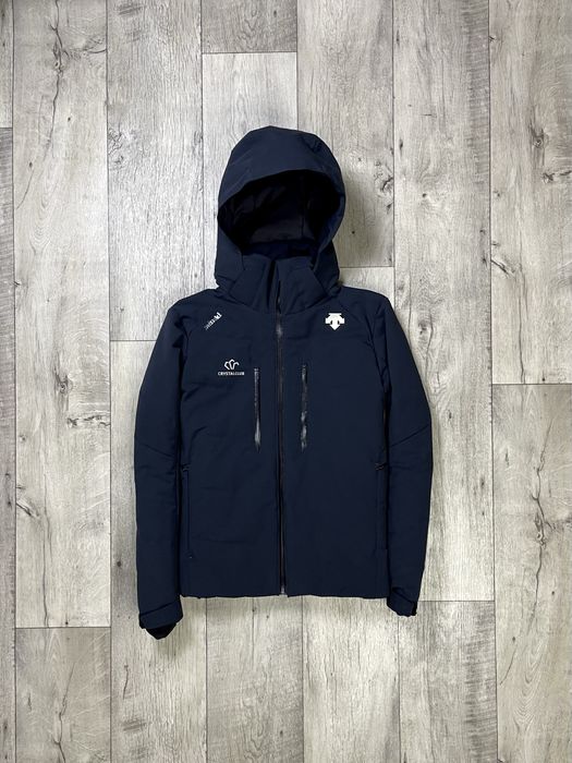 Descente Thinsulate куртка S-M размер горнолыжная синяя