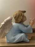 Anjo pintado á mão