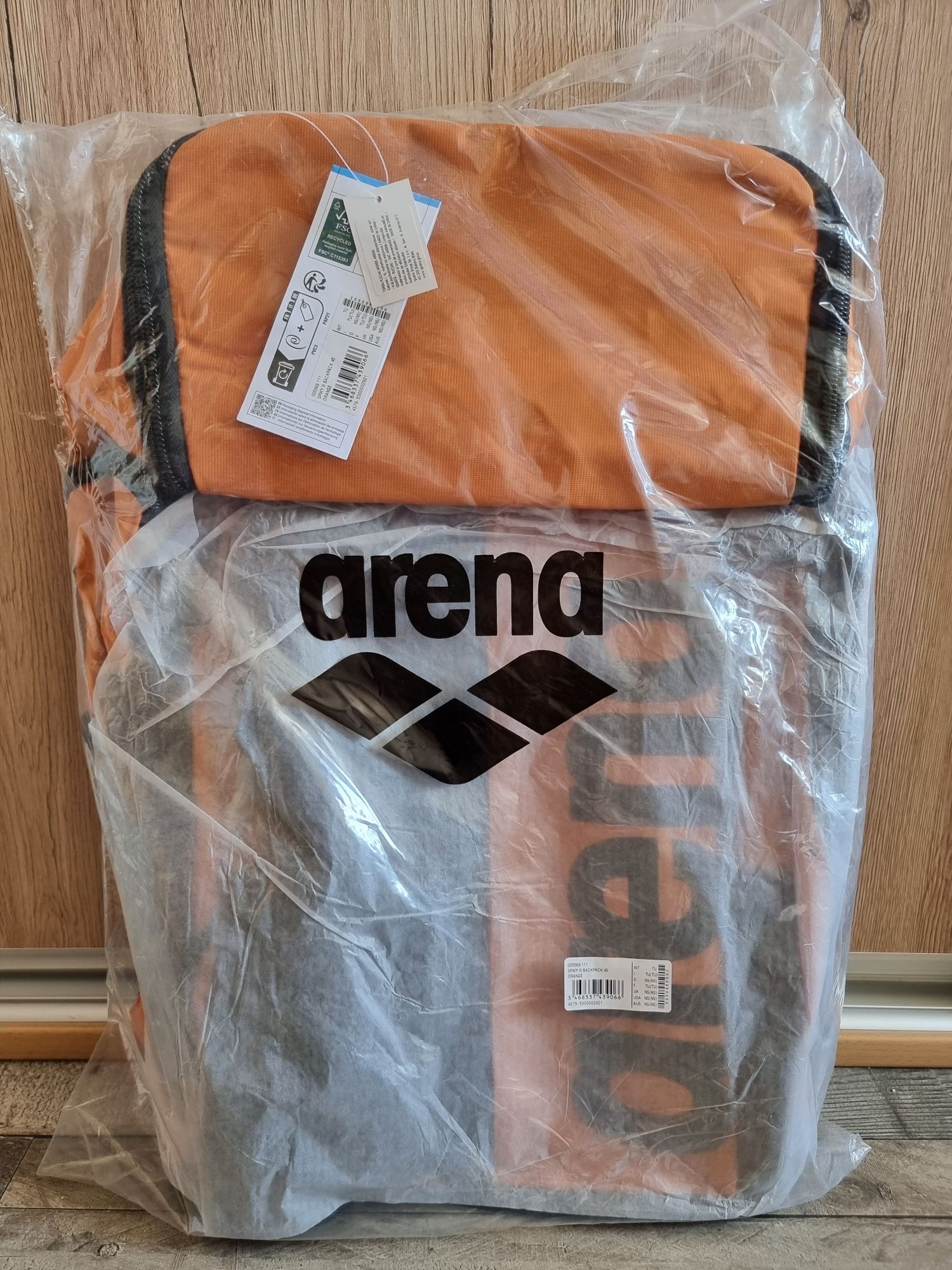 Arena plecak SPIKY III BACKPACK orange