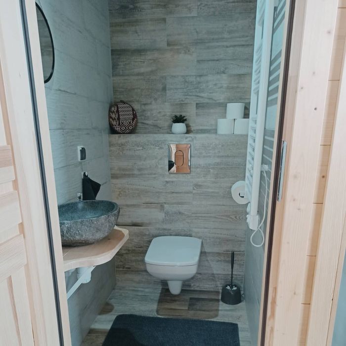 Domek- sauna, jacuzzi, piękny widok, bez sąsiadów